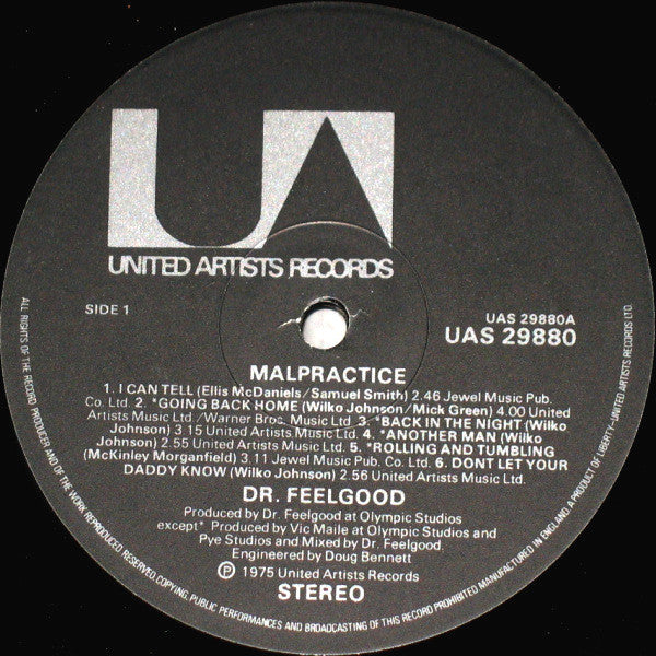 Dr. Feelgood -Malpractice
