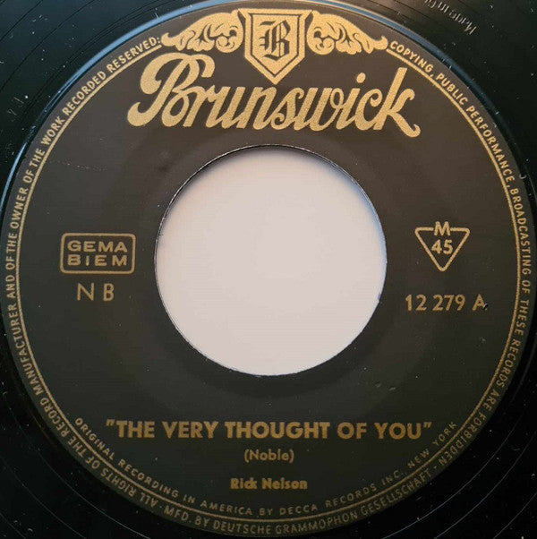 Rick Nelson* -The Very Thought Of You