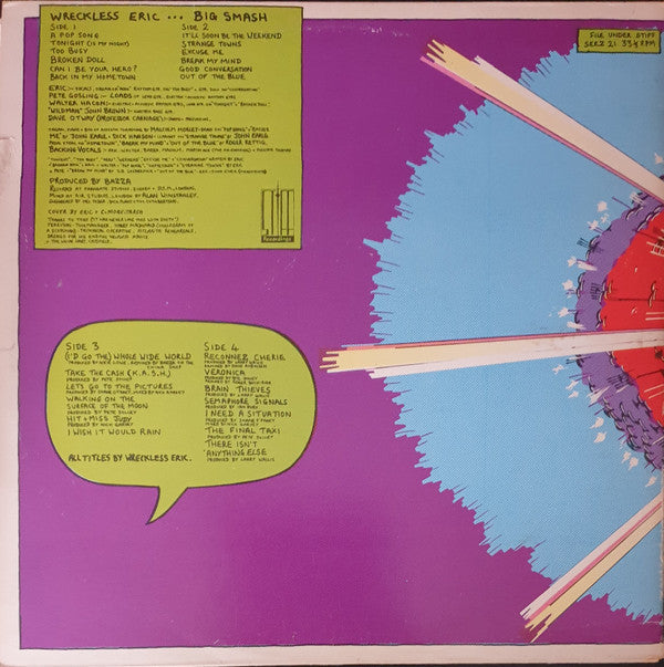 Wreckless Eric -Big Smash