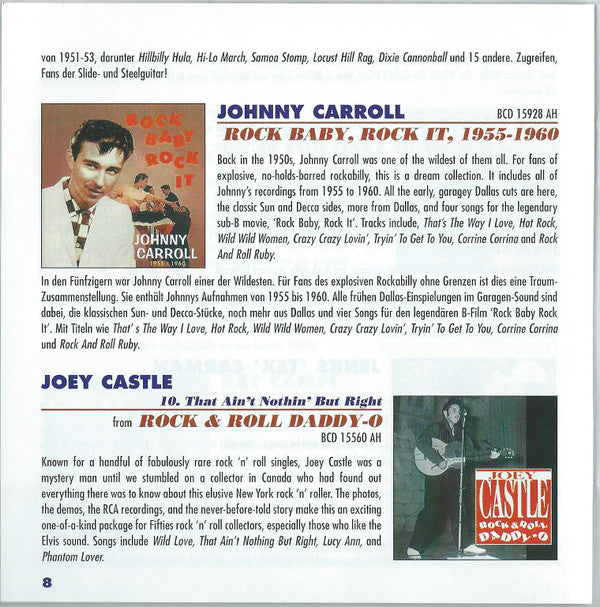 Various -That's What Makes The Jukebox Play (Highlights From Bear Family's Releases: Hillbilly & Rockabilly)