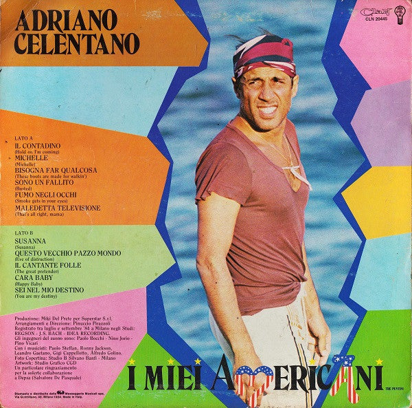 Adriano Celentano -I Miei Americani (Tre Puntini)