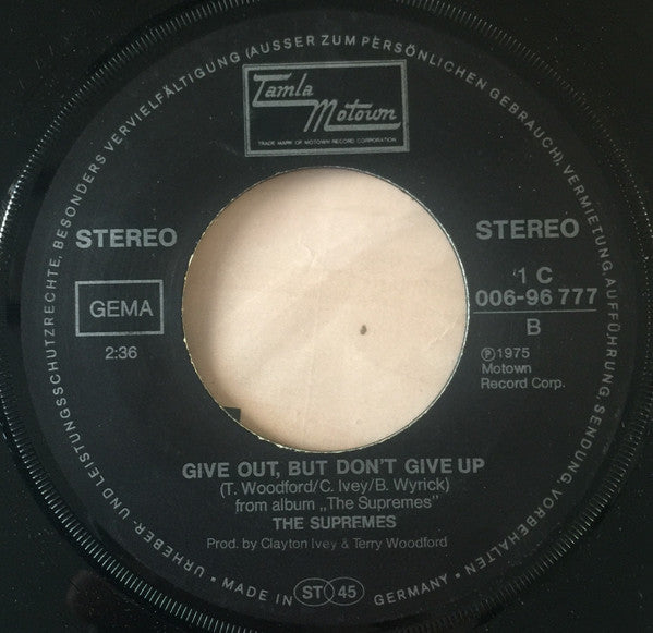 The Supremes -He's My Man