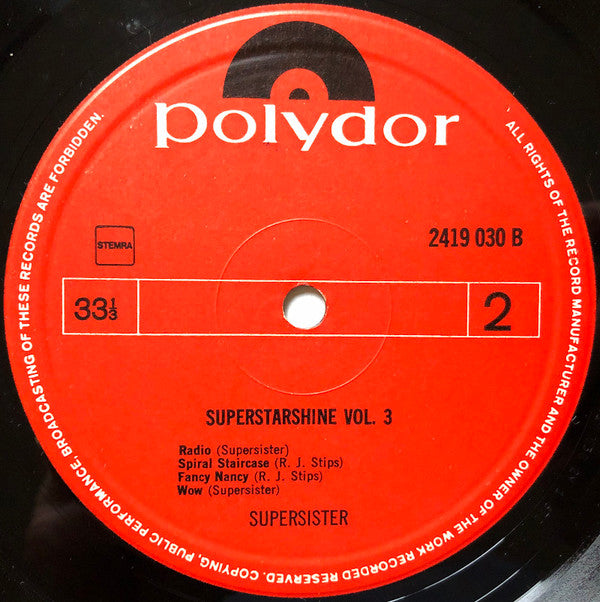 Supersister (2) -Superstarshine Vol. 3