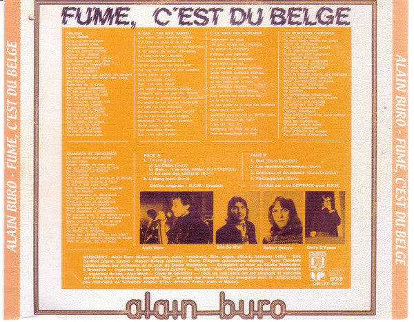 Alain Buro* -Fume, C'est Du Belge