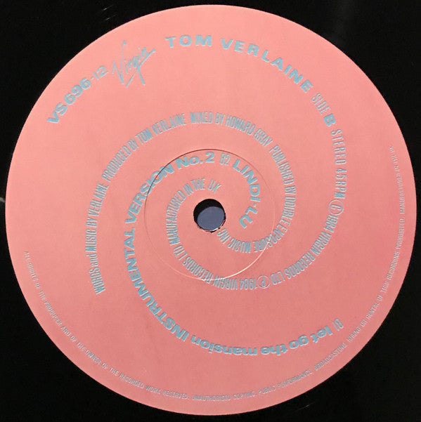 Tom Verlaine -Let Go The Mansion