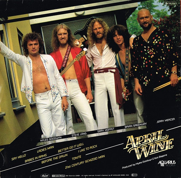 April Wine - Harder.....Faster