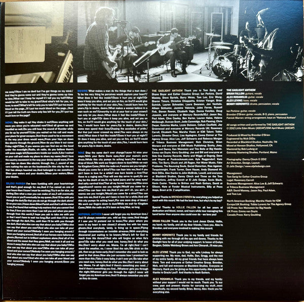 The Gaslight Anthem -Handwritten