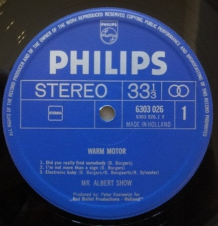 The Mr. Albert Show* -Warm Motor