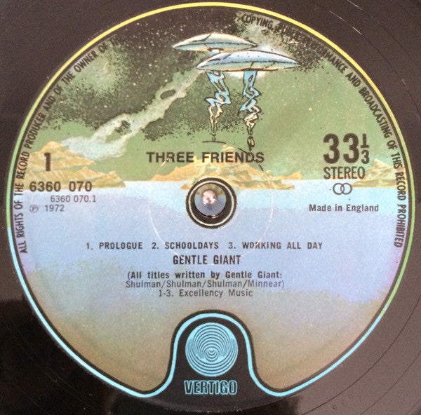 Gentle Giant -Three Friends
