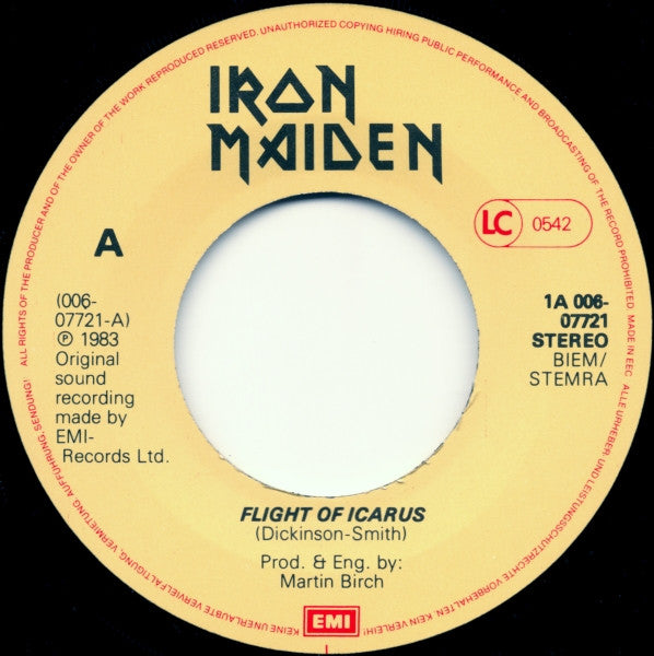 Iron Maiden -Flight Of Icarus