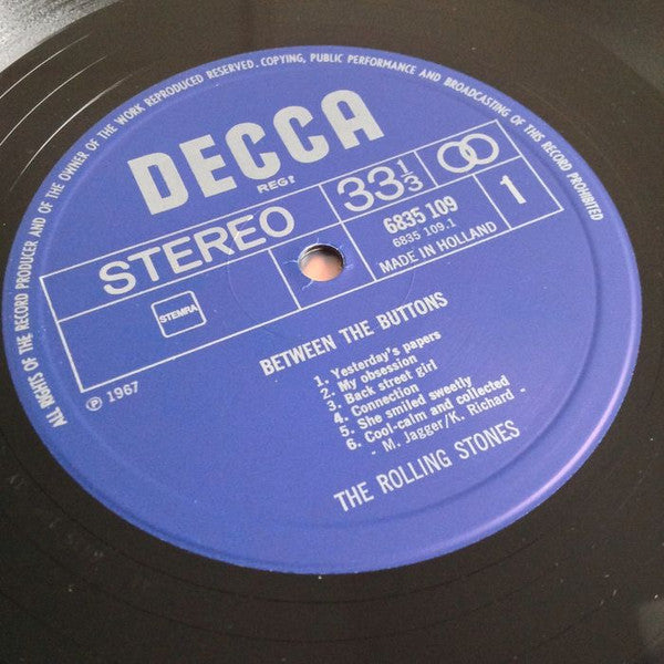The Rolling Stones -Between The Buttons