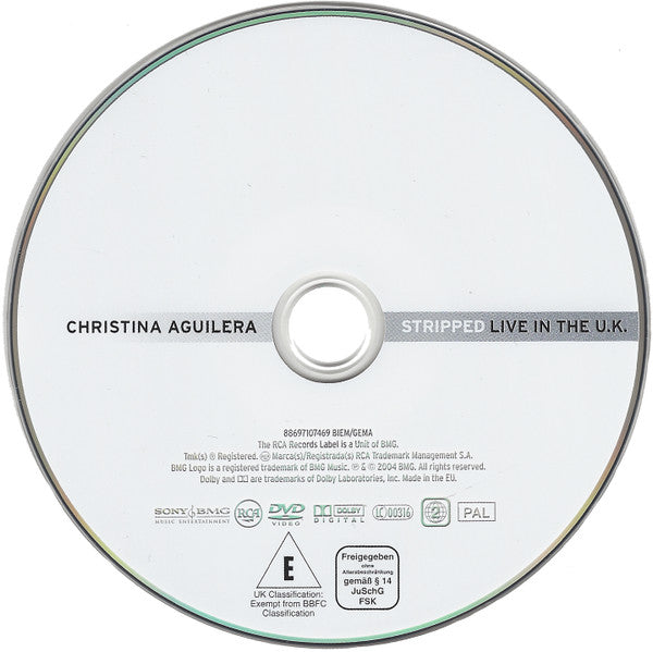 Christina Aguilera -Stripped (Live In The U.K.)