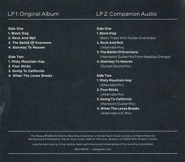 Led Zeppelin - Untitled