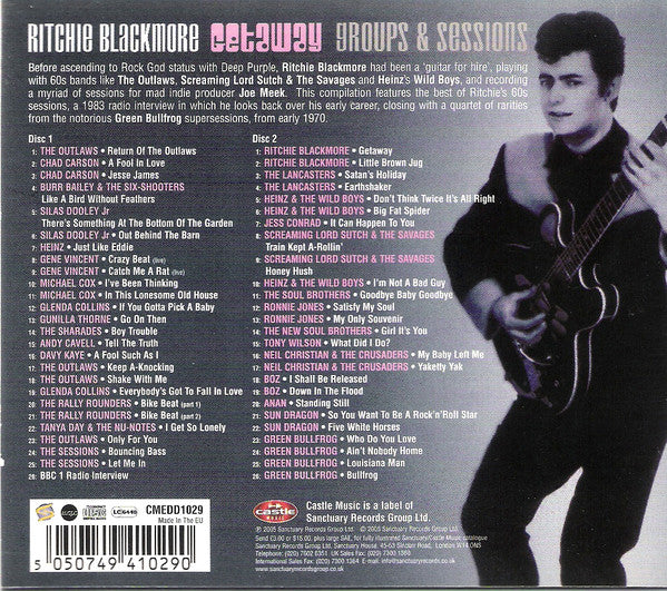Ritchie Blackmore -Getaway (Groups & Sessions)