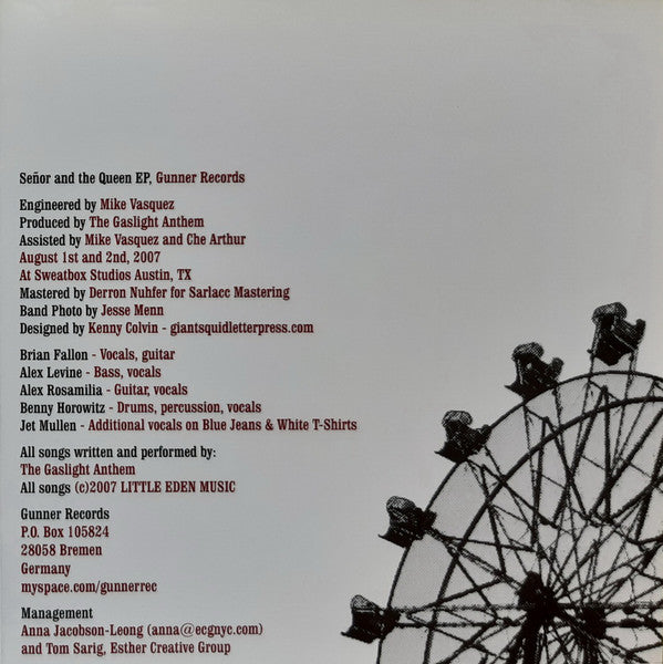 The Gaslight Anthem - Señor And The Queen