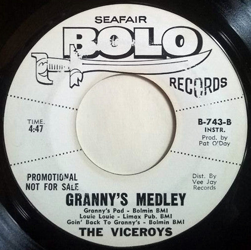 The Viceroys (2) -Dartell Stomp / Granny's Medley