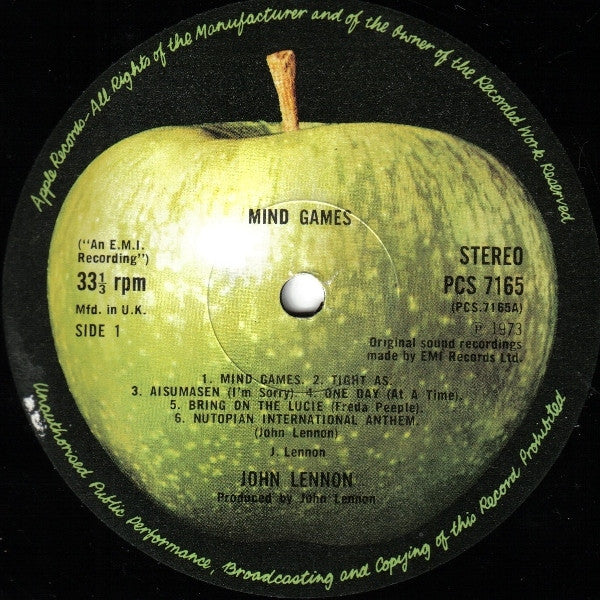 John Lennon -Mind Games