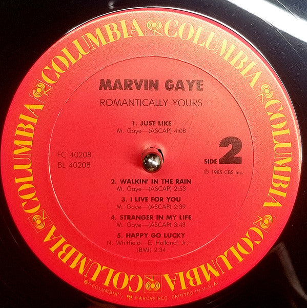 Marvin Gaye -Romantically Yours