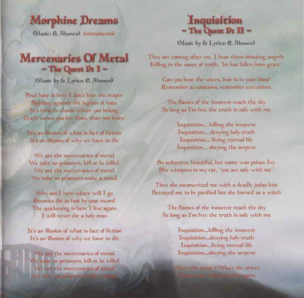 Cryonic Temple -Blood, Guts & Glory