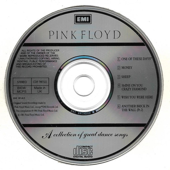 Pink Floyd - A Collection Of Great Dance Songs