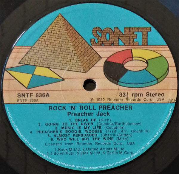 Preacher Jack -Rock 'N' Roll Preacher