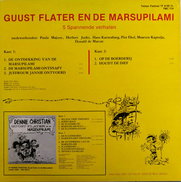 Guust Flater En De Marsupilami -Guust Flater En De Marsupilami (5 Spannende Verhalen)