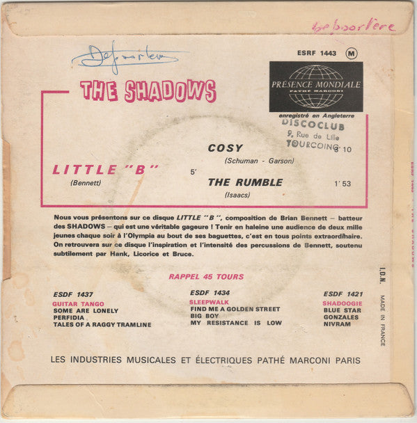 The Shadows -Little 'B'