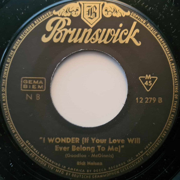 Rick Nelson* -The Very Thought Of You