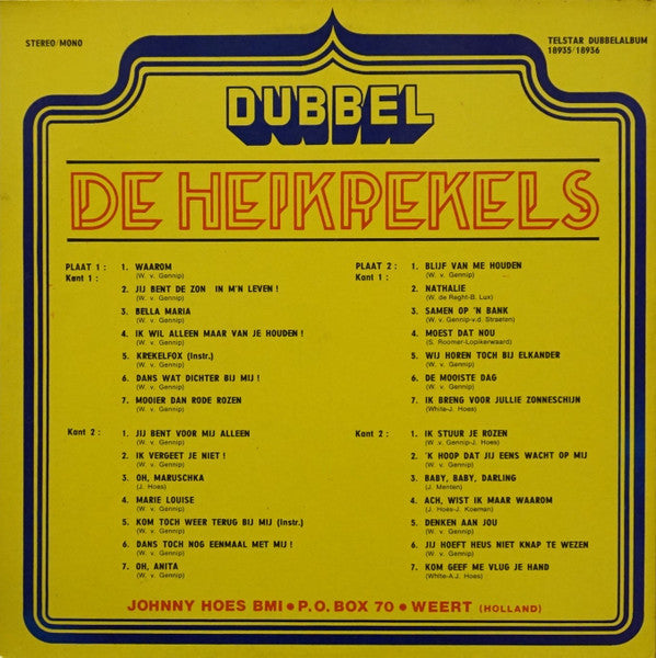 De Heikrekels - Dubbel