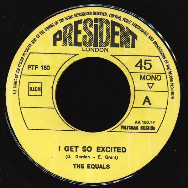 The Equals -I Get So Excited