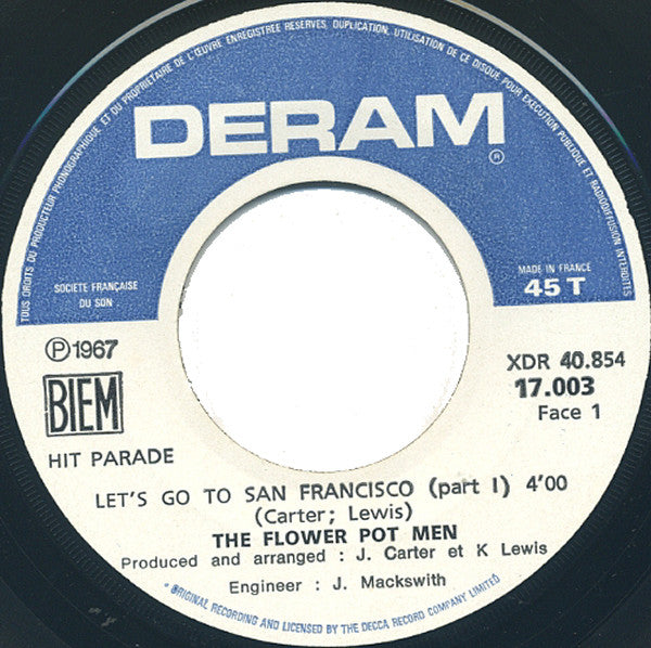 The Flower Pot Men* -Let's Go To San Francisco