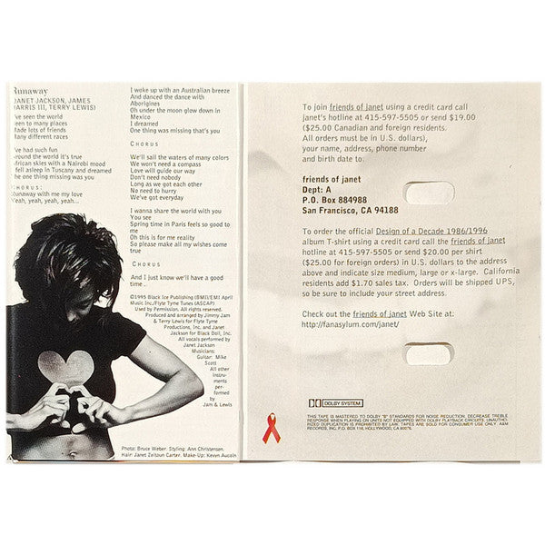 Janet Jackson - Design Of A Decade 1986 / 1996