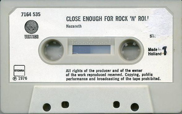 Nazareth (2) - Close Enough For Rock 'N' Roll