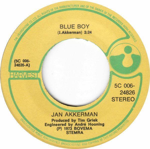 Jan Akkerman -Blue Boy