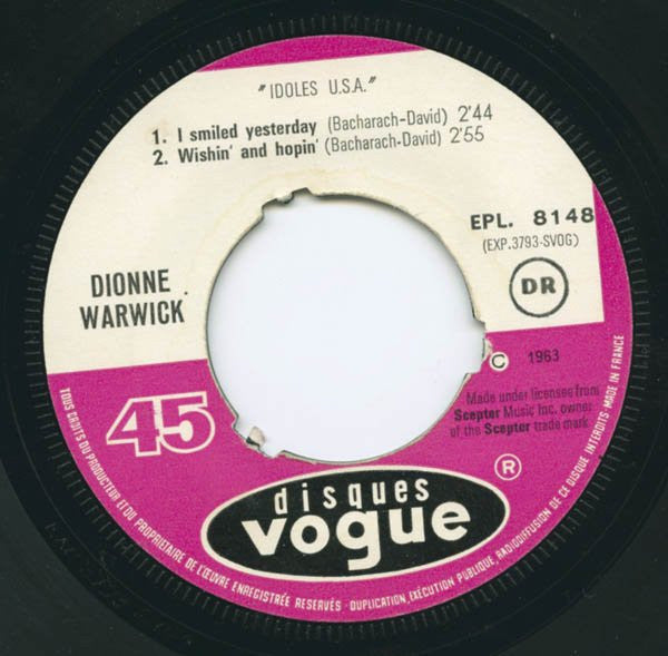 Dionne Warwick -Don't Make Me Over