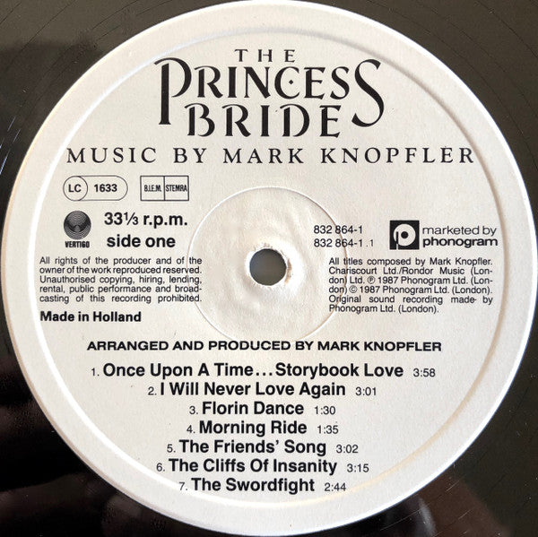 Mark Knopfler -The Princess Bride