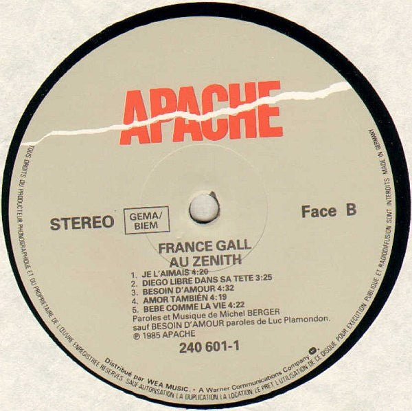 France Gall - Au Zenith