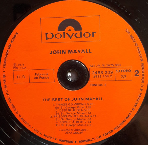 John Mayall -The Best Of John Mayall