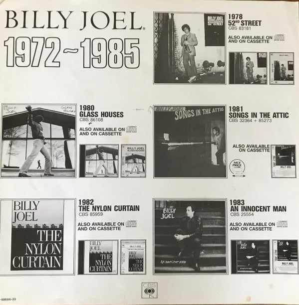 Billy Joel -Greatest Hits Volume I & Volume II