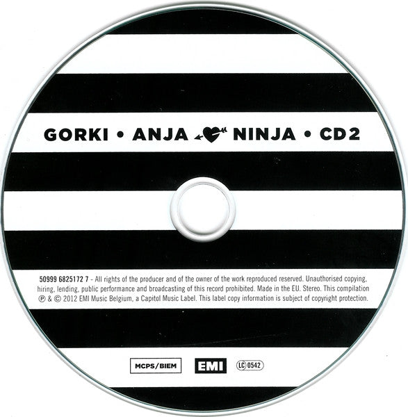 Gorki -Anja Loves Ninja (35 Singles & Een B-Kant)
