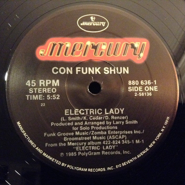Con Funk Shun -Electric Lady