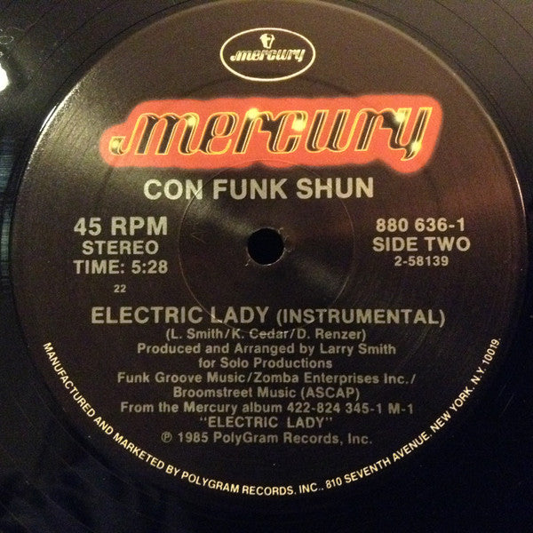 Con Funk Shun -Electric Lady