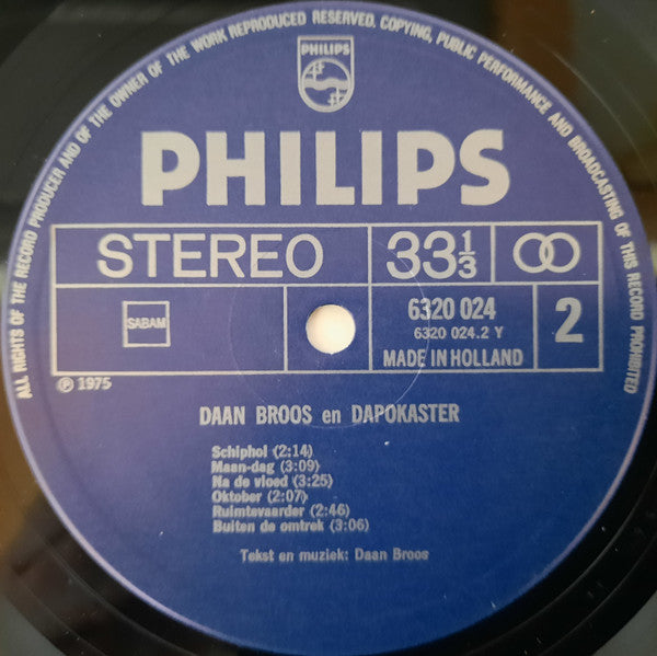 Daan Broos & Dapokaster -Daan Broos & Dapokaster