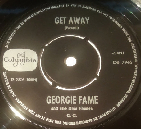 Georgie Fame And The Blue Flames* -Get Away