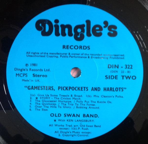 Old Swan Band - Gamesters Pickpockets And Harlots