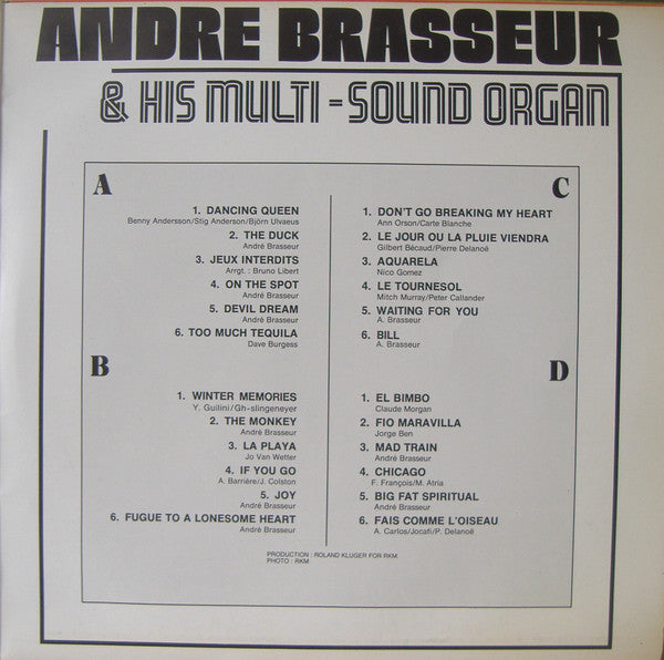 André Brasseur - André Brasseur &amp; His Multi-sound Organ