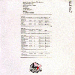 Various - Music Factory Mastermix - Issue No. 21