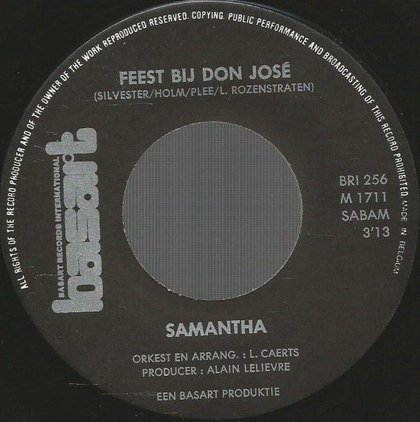 Samantha -Feest Bij Don José