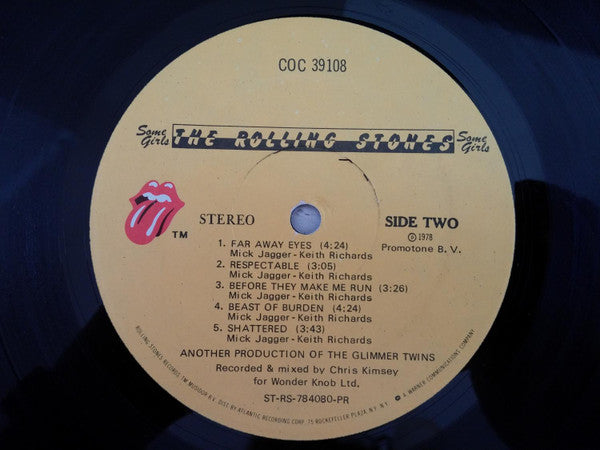 The Rolling Stones -Some Girls