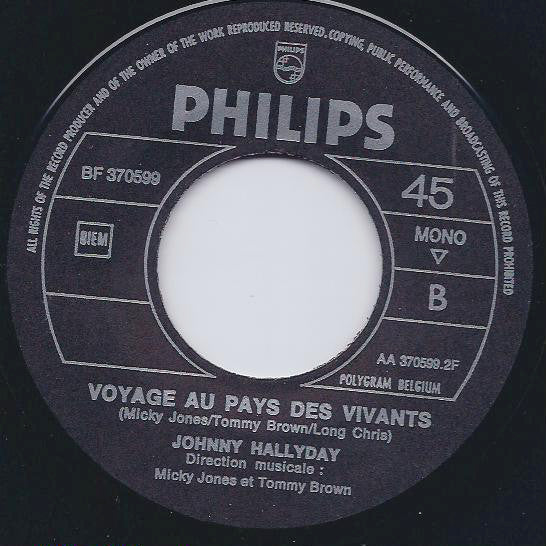 Johnny Hallyday -Que Je T'aime